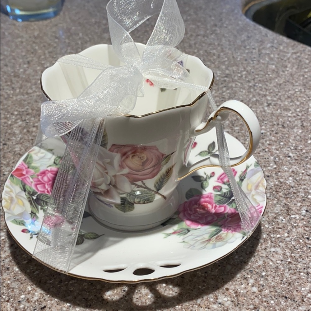 Tea cup and saucer